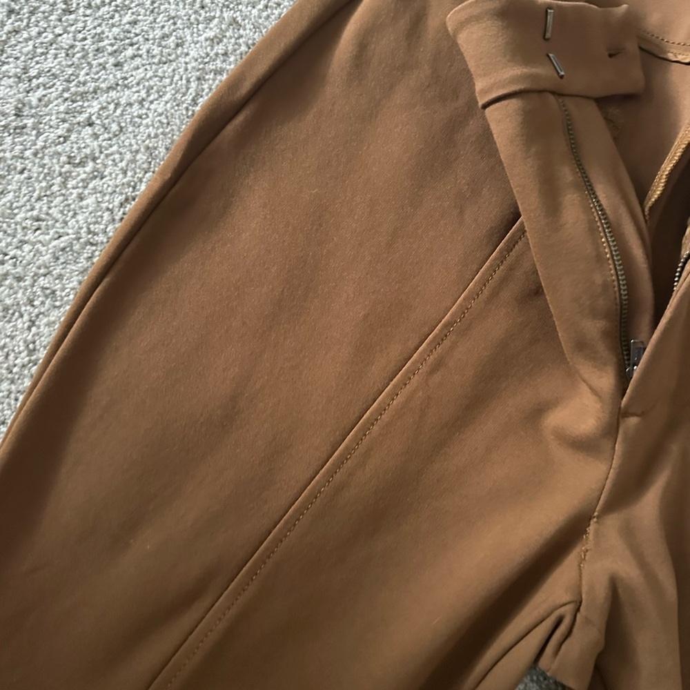 Anthropologie Tan Ankle Pants - Picture 5 of 8